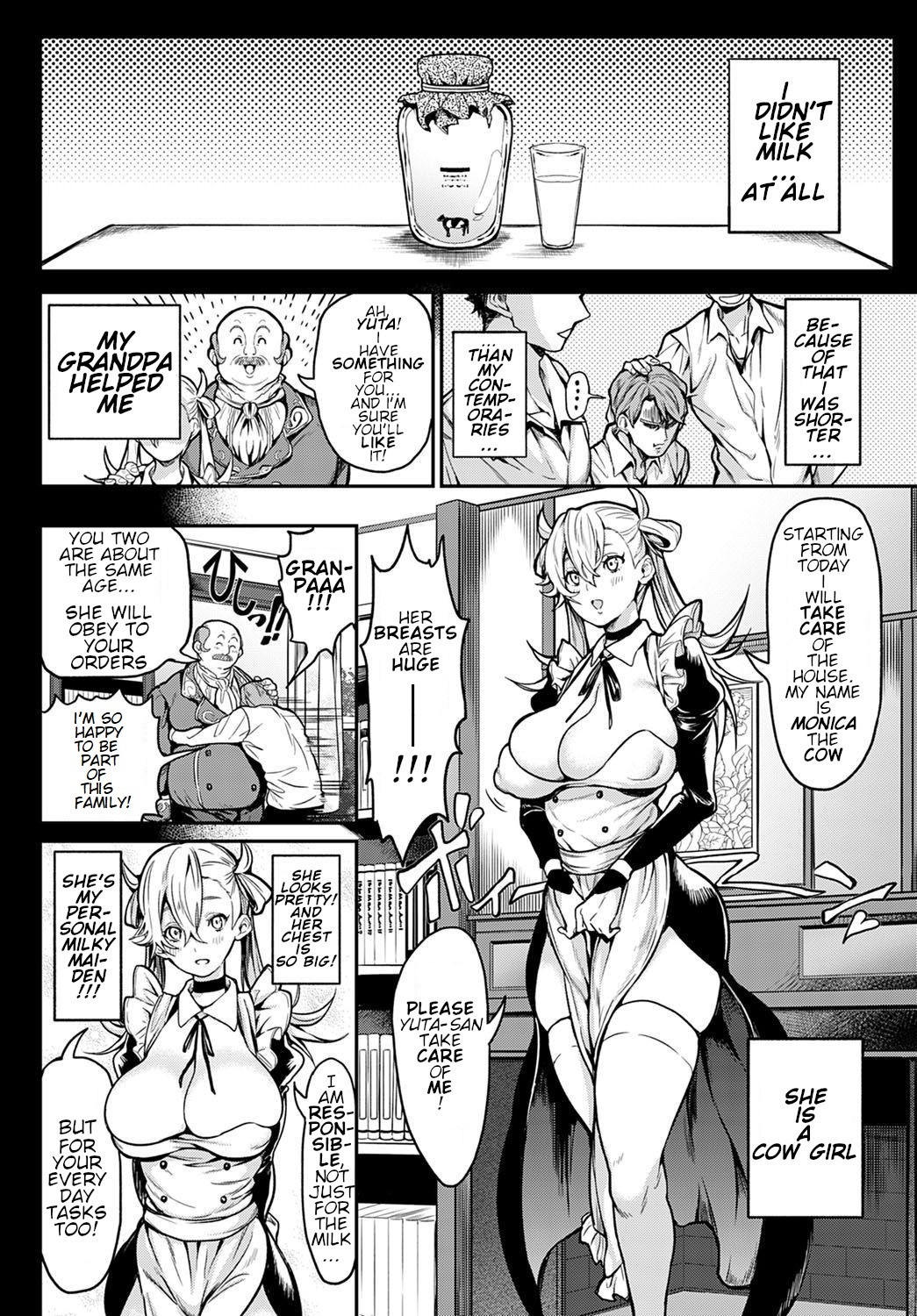 Hentai Manga Comic-Milky Maiden-Read-2